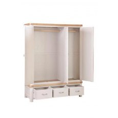 Papaya Trading Chatsworth Triple Wardrobe