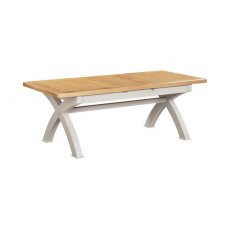Papaya Trading Kingsbury Small Extending Cross Leg Dining Table