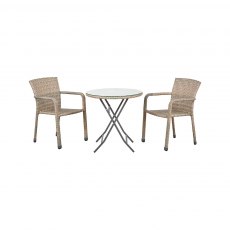 Pacific Lifestyle Tobs Stckable Bistro Set