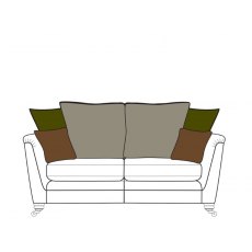 Alstons Darwin 3 Seater Pillowback Sofa Garry