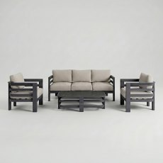 Hafren Outdoor Andros 5 Seater Lounger Set