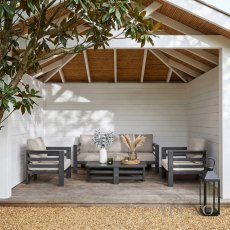 Hafren Outdoor Andros 5 Seater Lounger Set