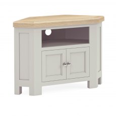 Corndell Salcombe Corner TV Unit With 2 Doors Corndell Salcombe Corner TV Unit With 2 Doors