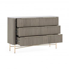 Corndell Isabella 6 Drawer Chest Marble Top Corndell Isabella 6 Drawer Chest Marble Top