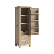 Corndell Normandy Whitewash Single Larder Unit