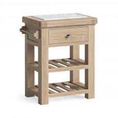 Corndell Normandy Whitewash Small Kitchen Island Corndell Normandy Whitewash Small Kitchen Island