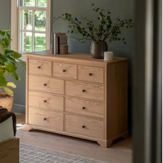 Gallery Direct Malvern 9 Drawer Chest Gallery Direct Malvern 9 Drawer Chest