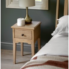 Gallery Direct Malvern 1 Drawer Bedside Chest