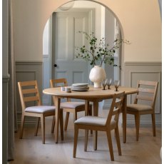 Gallery Direct Malvern Round Extending Dining Table