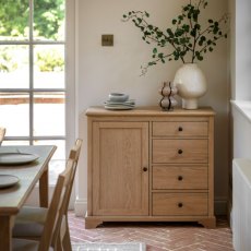 Gallery Direct Malvern 1 Door 4 Drawer Sideboard Gallery Direct Malvern 1 Door 4 Drawer Sideboard