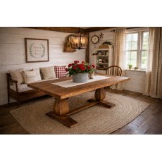 Carlton Furniture Sleeper Wood Dining Table With Pondi Leg