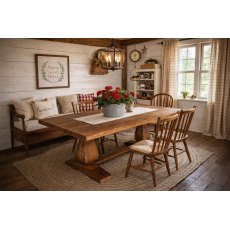 Carlton Furniture Sleeper Wood Dining Table With Pondi Leg