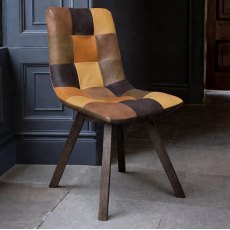 Vintage Sofa Company Atlanta Chair In Patchwork Leather Vintage Sofa Company Atlanta Chair In Patchwork Leather