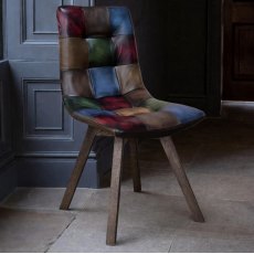 Vintage Sofa Company Atlanta Chair In Patchwork Leather Vintage Sofa Company Atlanta Chair In Patchwork Leather