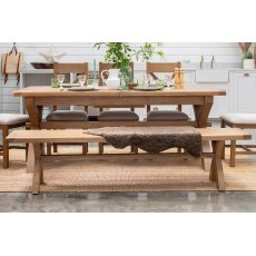 Hafren Collection Sherlock Tewkesbury 200cm Dining Bench