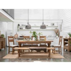 Hafren Collection Sherlock Tewkesbury X Leg Extending Dining Table