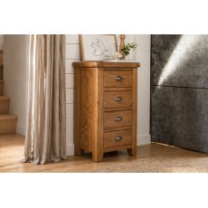 Hafren Collection Sherlock Tewkesbury 4 Drawer Tall Chest