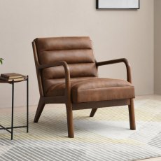 Kyoto Inca Chair Ribbed Walnut Frame Kyoto Inca Chair Ribbed Walnut Frame