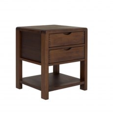 Ercol Bosco 2 Drawer Bedside Cabinet