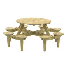 Alexander Rose Pine Gleneagles Table 8 Seater 1.1m