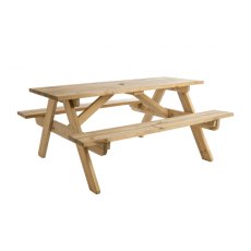 Alexander Rose Pine Woburn Picnic Table 5ft