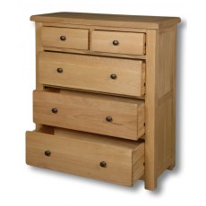 Real Wood Manhattan  2 Over 3 Chest Of Drawers