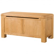 Devonshire Avon Oak Blanket Box