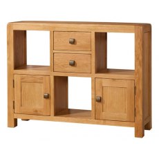 Devonshire Avon Oak Low Display Unit