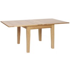 Devonshire Living: New Oak: Flip Top Extending Table