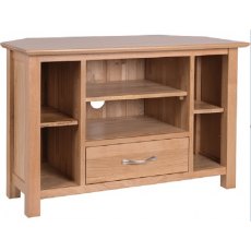 Devonshire New Oak Corner TV Unit