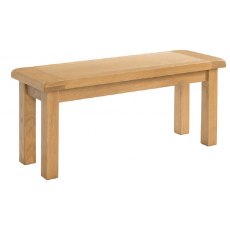 Devonshire Somerset Oak Small Bench