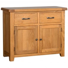 Devonshire Somerset Oak 2 Door 2 Drawer