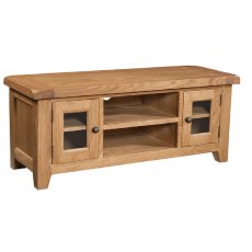 Devonshire Somerset Oak Large TV Unit