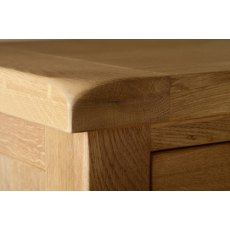 Devonshire Living: Somerset Oak: Side Table With Drawer