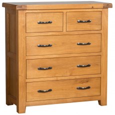 Devonshire Somerset Oak 3 + 2 Chest