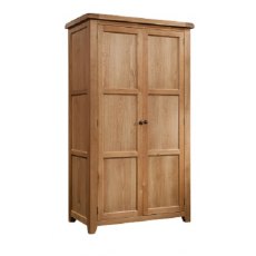 Devonshire Somerset Oak Double Wardrobe