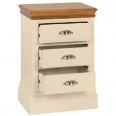 Devonshire Lundy Painted 3 Drawer Bedside