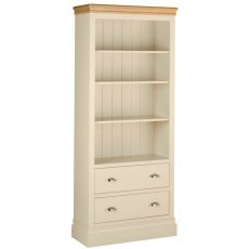 Devonshire Lundy Painted 6' Bookcase with Drawers