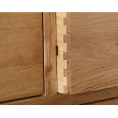 Devonshire Dorset Light Oak 5 Drawer Wellington