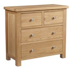 Devonshire Dorset Light Oak 2 + 2 Chest