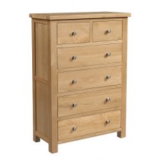 Devonshire Dorset Light Oak 2 + 4 Chest