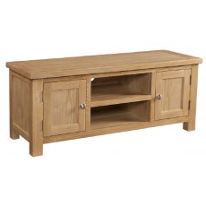 Devonshire Dorset Light Oak Large TV Unit