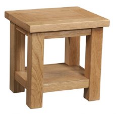 Devonshire Dorset Light Oak Lamp Table