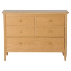 Ercol Teramo 5 Drawer Wide Chest