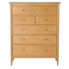 Ercol Teramo 7 Drawer Tall Wide Chest