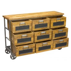 Bluebone Re-Engineered 9 Drawer Apothecary Chest