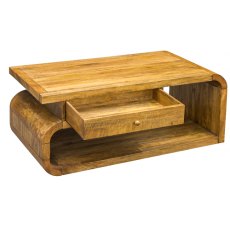 Bluebone Mango Lounge Coffee Table With Drawer