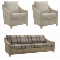 Desser Dijon 3 Seater 3pc Suite (3 Str & 2 Chairs)