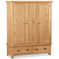 Global Home Salisbury : Triple Wardrobe