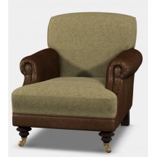 Tetrad Taransay Harris Tweed Ladies Chair (Fabric & Leather)